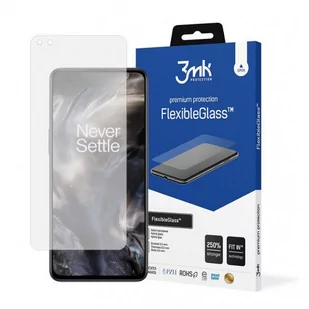 3MK Szkło ochronne hartowane Flexible Glass 7H do Oneplus Nord 8363X10 - Szkła hartowane na telefon - miniaturka - grafika 1