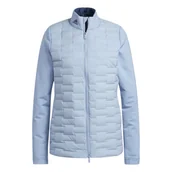 Golf - Adidas Frostguard Ladies Jacket sky blue kurtka golfowa ocieplana - miniaturka - grafika 1