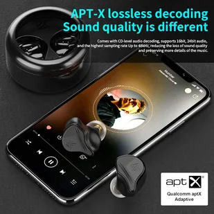 KZ VXS Bluetooth 5.2 Earphone TWS - Słuchawki - miniaturka - grafika 12