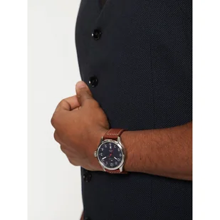 Zegarek Zegarek U.S. Polo Assn. Damian USP7241GR Srebrny - Zegarki męskie - miniaturka - grafika 1