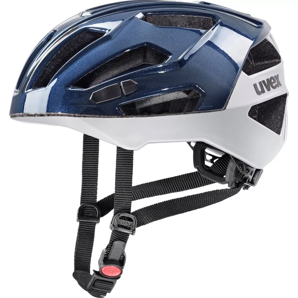 UVEX Gravel-X Helmet, niebieski/srebrny 56-61cm 2022 Kaski szosowe S4100440517