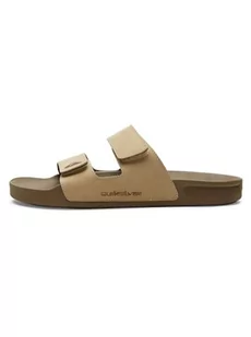 Quiksilver Rivi Leather Double Adjust Rf sandały męskie, Tan 1., 40 EU - Sandały męskie - miniaturka - grafika 1