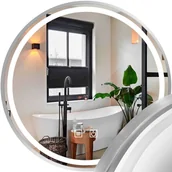 Lustra - Tutumi LUSTRO ŚCIENNE LED 70cm MMJ stal szczotkowana - miniaturka - grafika 1