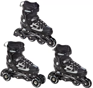 Rolko-Wrotki 3w1 Raven Spirit Black/White 40-43 - Rolki - miniaturka - grafika 1