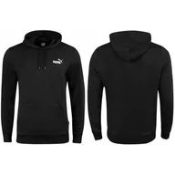 Bluzy męskie - Bluza męska sportowa Puma Ess Logo [679631 01]-M - miniaturka - grafika 1
