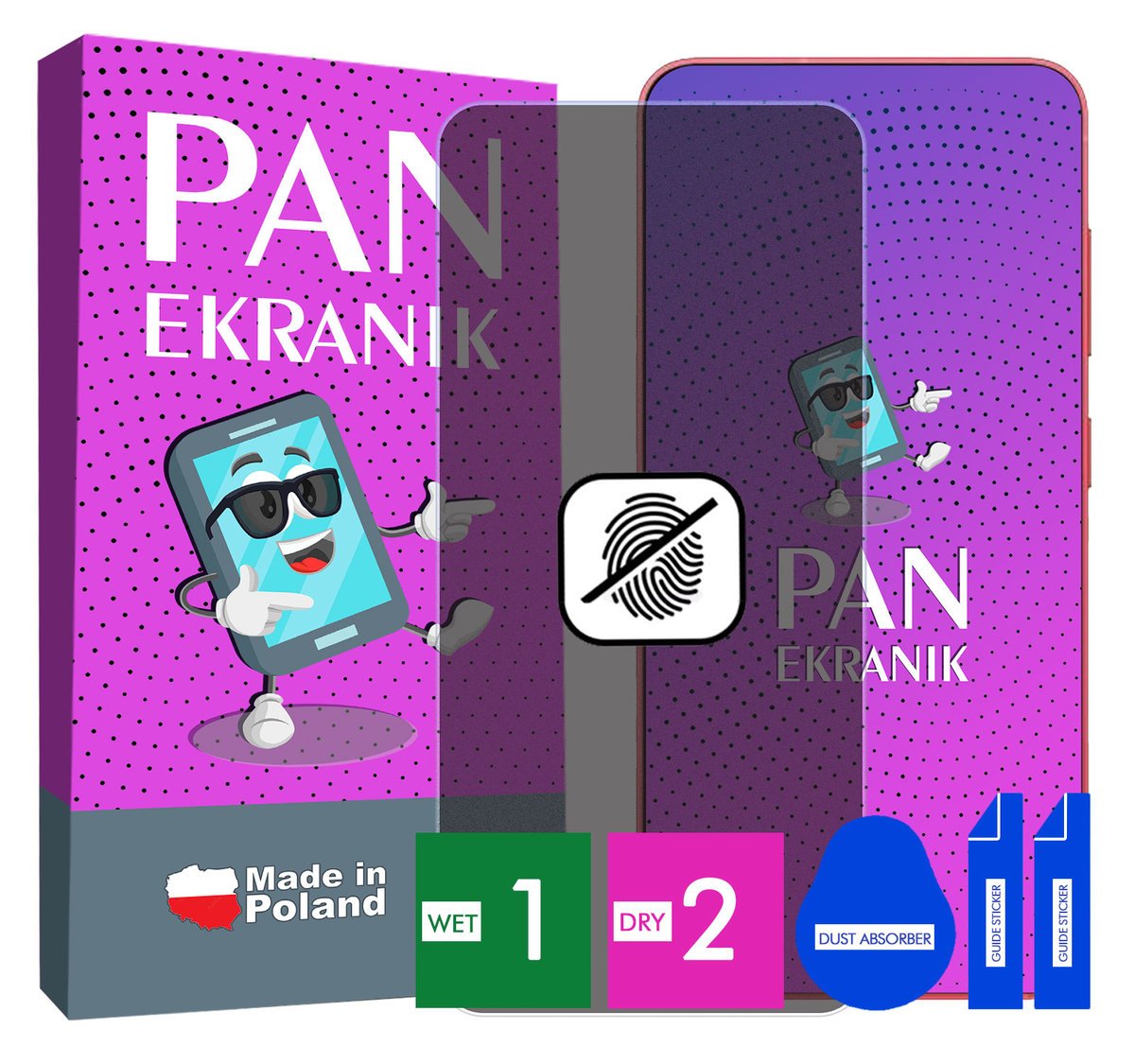 FOLIA 5D PRYWATYZUJĄCA MATOWA DO SAMSUNG GALAXY S25 CAŁY EKRAN ORYGINALNA