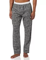 Spodnie męskie - Calvin Klein Spodnie męskie, Mini żyrafa Print, szary ogrzewacz, XL - miniaturka - grafika 1