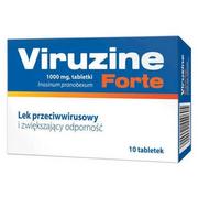 Przeziębienie i grypa - Viruzine Forte 1000mg x10 tabletek - miniaturka - grafika 1