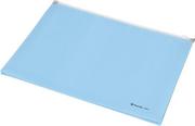 Koperty - Panta Plast Koperta Focus z suwakiem płaska A4 C4604 niebieska - miniaturka - grafika 1
