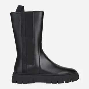 Kozaki damskie skórzane Geox D26TZF00085-C9999 36 Czarne (8050036781369) - Kozaki damskie - miniaturka - grafika 1