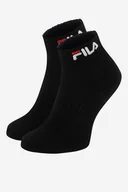 Skarpetki damskie - Fila F4403-AW24 (2-pack) Czarny - miniaturka - grafika 1
