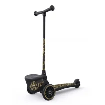 Scootandride, Highwaykick 2 Lifestyle, Hulajnoga trójkołowa, balansowa z zamykanym schowkiem 2+ Black & Gold, Edycja Limitowana - Hulajnogi - miniaturka - grafika 2