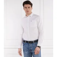 Koszule męskie - Tommy Jeans Lniana koszula | Regular Fit - miniaturka - grafika 1