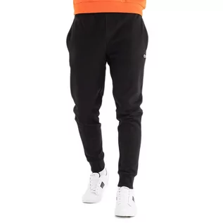 Spodnie sportowe męskie - Spodnie Lacoste Tracksuit Trousers Bottom XH9624-031 - czarne - grafika 1