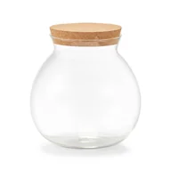Pojemniki kuchenne - Pękaty słoik zamykany korkiem, 1700 ml - miniaturka - grafika 1