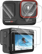 Akcesoria do kamer sportowych - SunnyLife SZKŁO HARTOWANE 9H NA OBIEKTYW I EKRAN DO INSTA360 ACE PRO - 6 SZT. - miniaturka - grafika 1