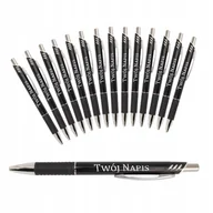 Długopisy - Długopisy z grawerem metalowe reklamowe personalizowane własne logo 50szt - miniaturka - grafika 1