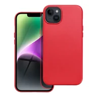 Etui i futerały do telefonów - Skrzany pokrowiec na magSafe do IPHONE 15 PLUS czerwony - miniaturka - grafika 1