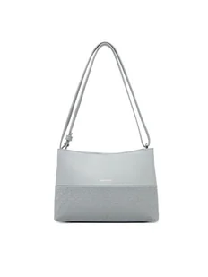 Calvin Klein Torebka Ck Mixmedia Convertible Bag_Mono K60K613170 Szary - Torebki damskie - miniaturka - grafika 1