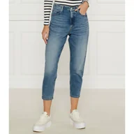 Spodnie damskie - Tommy Jeans Jeansy Tapered fit - miniaturka - grafika 1