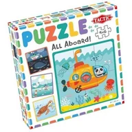 Puzzle - Tactic Moje pierwsze puzzle Wszyscy na pokład! 4x6el - miniaturka - grafika 1