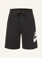 Spodenki damskie - Nike Szorty Dresowe schwarz - miniaturka - grafika 1