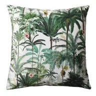 Poszewki na poduszki - Poszewka MALUKO 45 x 45 cm biało-zielona - miniaturka - grafika 1