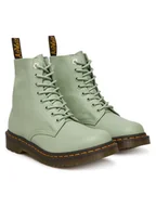 Glany damskie - Dr. Martens Glany 1460 Pascal Virginia Zielony - miniaturka - grafika 1