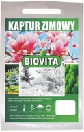 Agrowłókniny - Trójkatny KAPTUR zimowy, wiązany z nadrukiem 70/80cm BIOVITA - miniaturka - grafika 1