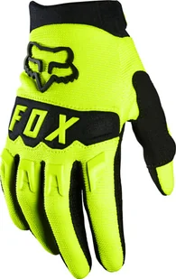 Rękawice FOX Dirtpaw Junior Yellow - Rękawice motocyklowe - miniaturka - grafika 1