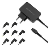 Zasilacze do laptopów - Qoltec Uniwersalny 30W 8 wtyczek 51018 - miniaturka - grafika 1