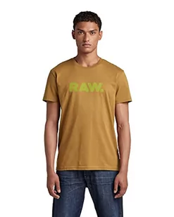 G-STAR RAW t-shirt męski, brązowy (Oxide Ocre 336-1329), S - Koszulki męskie - miniaturka - grafika 1