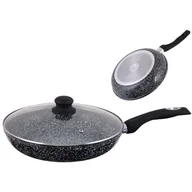 Patelnie - Patelnia z pokrywką MG Home Granito 26cm - miniaturka - grafika 1