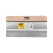 Narzędzia murarskie - Szpachla z podwójnym ostrzem 27 cm nierdzewna - miniaturka - grafika 1