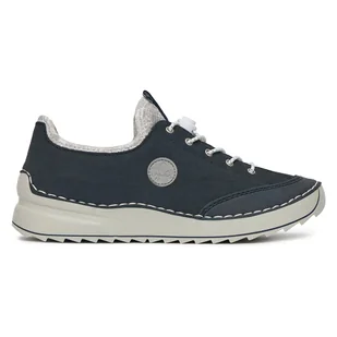 Półbuty Rieker 51558-14 - Sneakersy damskie - miniaturka - grafika 1