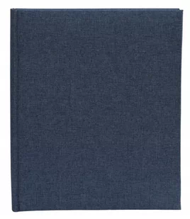 Album wklejany Linen Blue 40 stron czarnych Len - Albumy fotograficzne - miniaturka - grafika 1