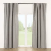 Zasłony - Zasłona gotowa na taśmie marszczącej 140x280cm light grey 1 szt. - miniaturka - grafika 1