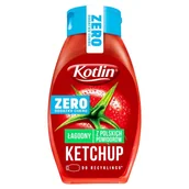 Ketchup - Kotlin Ketchup łagodny zero dodatku cukru 420 g - miniaturka - grafika 1
