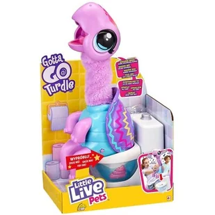 Cobi Figurka interaktywna Little Live Pets Gotta Go Żółw GXP-790059 - Zabawki interaktywne dla dzieci - miniaturka - grafika 1