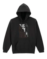 Bluzy męskie - Bluza Basketball Koszykówka Sportowa na Boisko na Kosza Czarna M - miniaturka - grafika 1