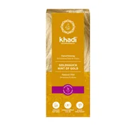 Akcesoria i kosmetyki do stylizacji brwi - KHADI (farby do włosów) Henna złoty blond - Khadi - 100g BP-4260378040046 - miniaturka - grafika 1