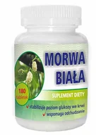 Suplementy naturalne - Domos Morwa biała ekstrakt z liści 120mg 180tabl. - miniaturka - grafika 1