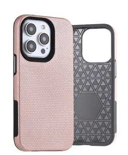 Etui Pancerne Eleganckie do iPhone 14 Pudrowy Róż - Etui i futerały do telefonów - miniaturka - grafika 5