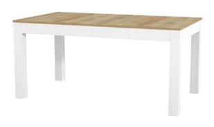 Stół Rozkładany Wenus 160-300X90 Biały / Dąb Riviera - Stoły - miniaturka - grafika 1