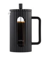 Zaparzacze i kawiarki - Zaparzacz do kawy i herbaty Czarny Livio 1000ml - miniaturka - grafika 1