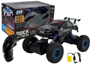 Auto Offroad Zdalnie Sterowane R/C 1:14 Niebieskie 5105 - Zabawki zdalnie sterowane - miniaturka - grafika 8