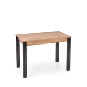 Stoły - Stół Rozkładany 100-135 x 60 x 75 Gino Dąb Wotan / Czarny Halmar - miniaturka - grafika 1
