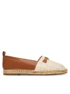 Espadryle damskie - Liu Jo Espadryle Capri 04 SA6097 EX347 Brązowy - miniaturka - grafika 1