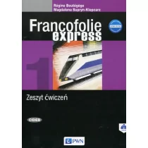 Wydawnictwo Szkolne PWN Francofolie express 1 Zeszyt ćwiczeń - Boutegege Regine, Magdalena Supryn-Klepcarz