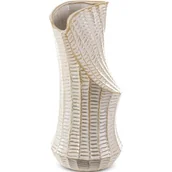 Wazony i flakony - Wazon Ceramiczny Liza 18X18X40 Kremowy - miniaturka - grafika 1